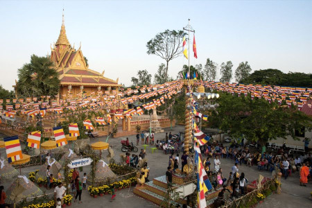 When will the Khmer Traditional New Year 2025 be celebrated, and what should fresh flower distributors prepare for the occasion?