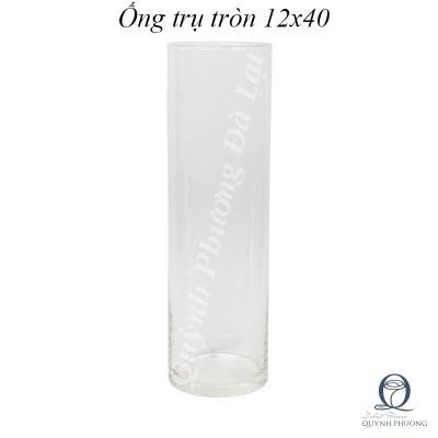 Cylinder Vase 12x40 cm