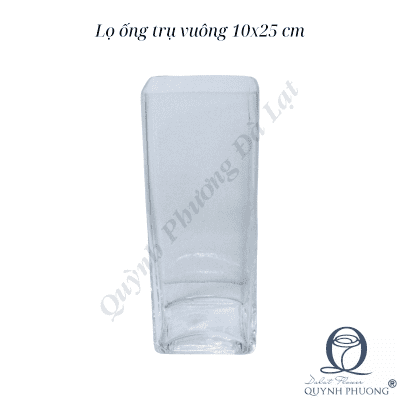 Cylinder Vase 10x25 cm