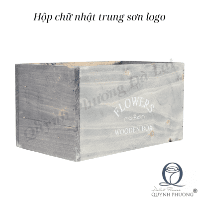 Logo painted box