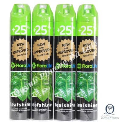 Leaf shine spray paint