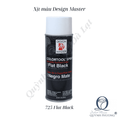 Spray Bottle 725 Flat Black